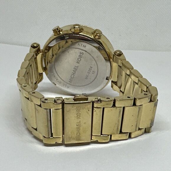 Michael Kors Parker MK5354 Women\'s Gold Stainless Steel Analog Dial Watch NUL5 main image 11
